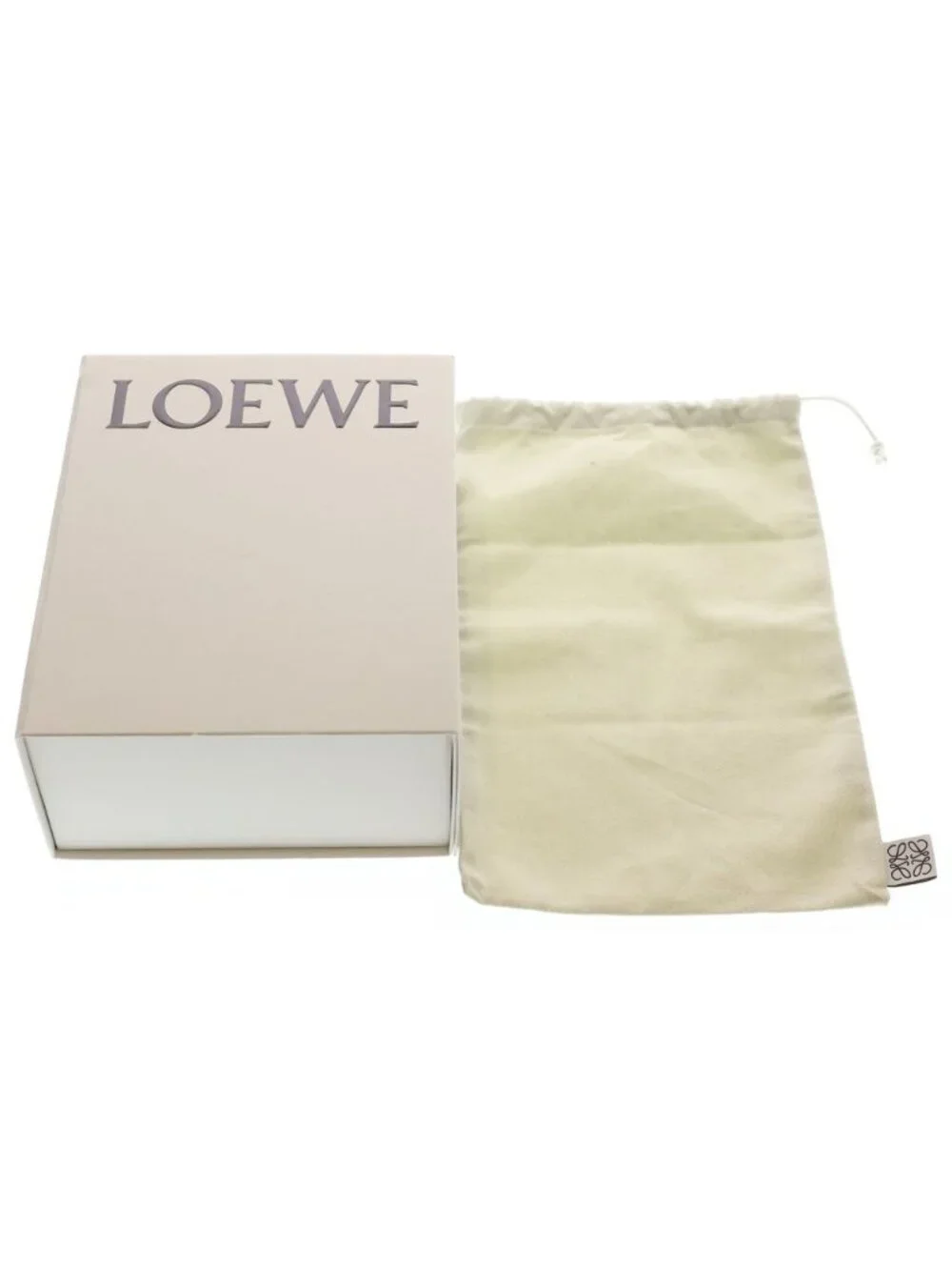 Loewe Dice Pocket Anagram Logo Leather Shoulder Bag Black